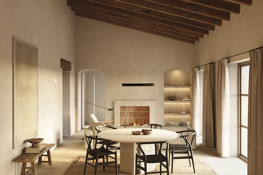 Interior - Sala de estar - Casa Campos